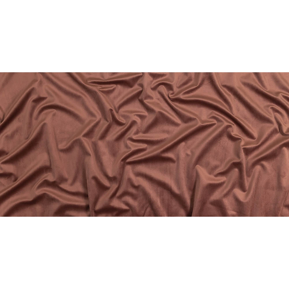 Mulberry Creamy Polyester Velvet