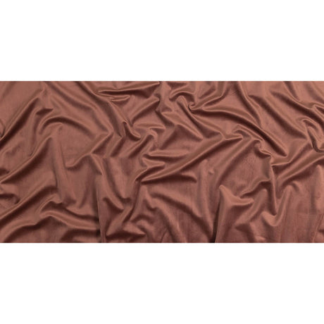 Mulberry Creamy Polyester Velvet