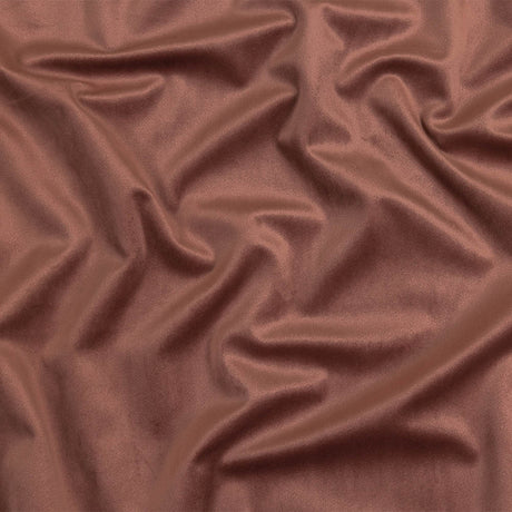 Mulberry Creamy Polyester Velvet