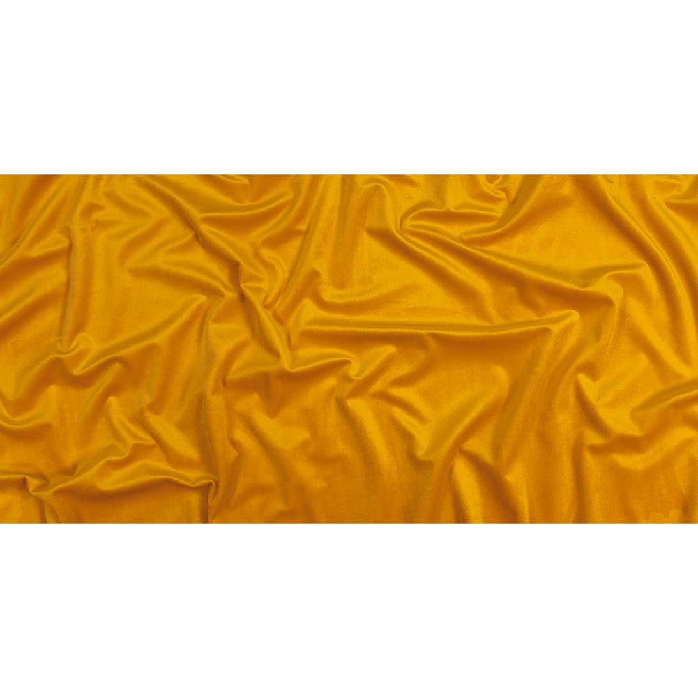 Orange Mist Creamy Polyester Velvet