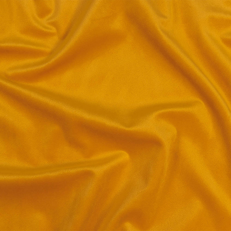 Orange Mist Creamy Polyester Velvet