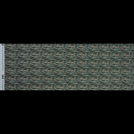 European Green Geometric Cotton Poplin