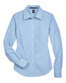 Women's Crown Collection Gingham Check Woven Dress Shirt