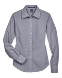 Women's Crown Collection Gingham Check Woven Dress Shirt