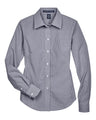Women's Crown Collection Gingham Check Woven Dress Shirt