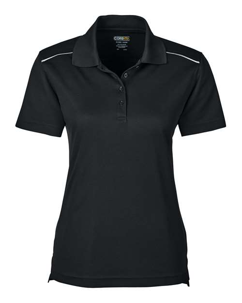 CORE365 Womens Radiant Reflective Pique Polo Shirt high vis performance golf top