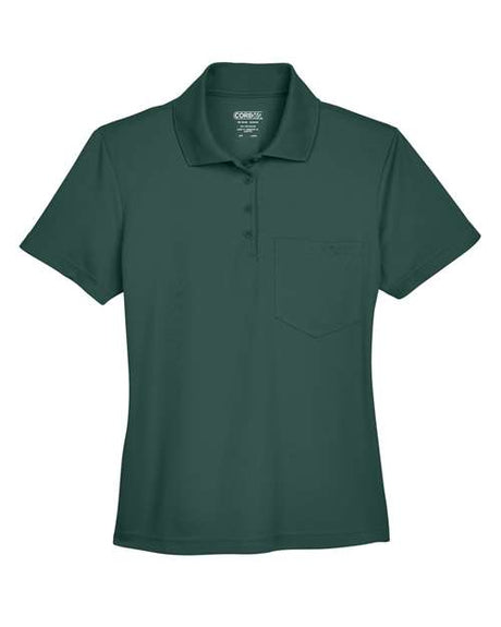 CORE365 Women's Origin Performance Piqué Polo with Pocket