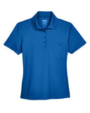 CORE365 Women's Origin Performance Piqué Polo with Pocket
