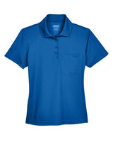 CORE365 Women's Origin Performance Piqué Polo with Pocket