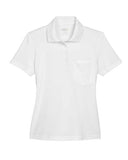 CORE365 Women's Origin Performance Piqué Polo with Pocket