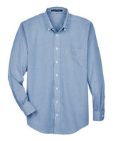 Men's Crown Collection Gingham Check Woven Dress Shirt