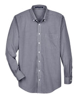 Men's Crown Collection Gingham Check Woven Dress Shirt
