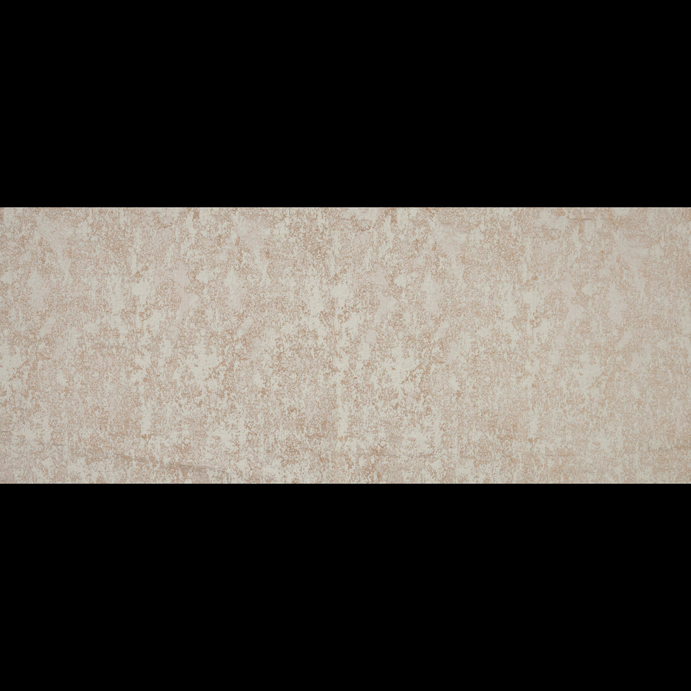 Champagne Metallic Marble Chenille