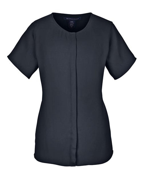 Devon & Jones Women's Perfect Fit Crepe Blouse