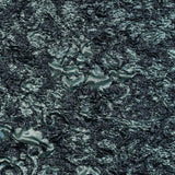 Metallc Blue Abstract Brocade