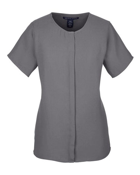 Devon & Jones Women's Perfect Fit Crepe Blouse