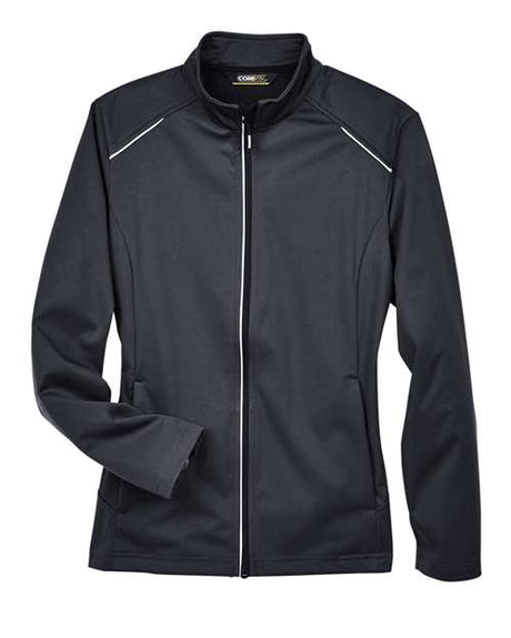 CORE365 Women's Techno Lite Three-Layer Knit Tech-Shell