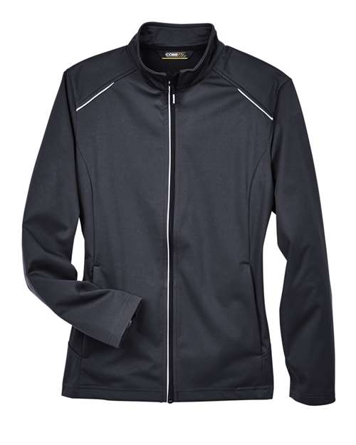 CORE365 Women's Techno Lite Three-Layer Knit Tech-Shell
