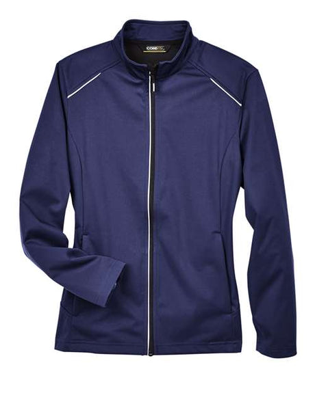 CORE365 Women's Techno Lite Three-Layer Knit Tech-Shell