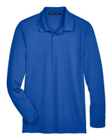 Devon & Jones Men's CrownLux Performance Plaited Long Sleeve Polo