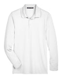 Devon & Jones Men's CrownLux Performance Plaited Long Sleeve Polo