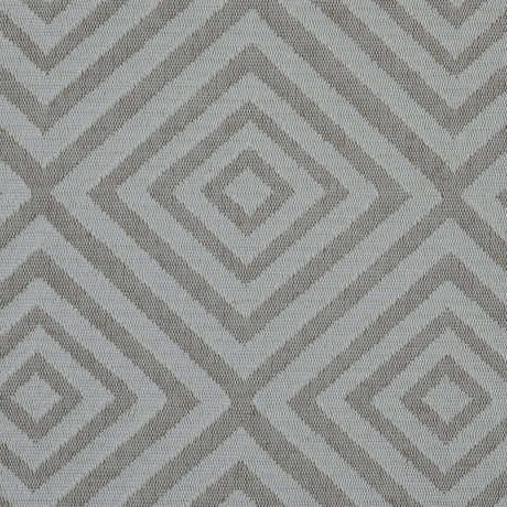 Beige and White Diamond Patterned Jacquard