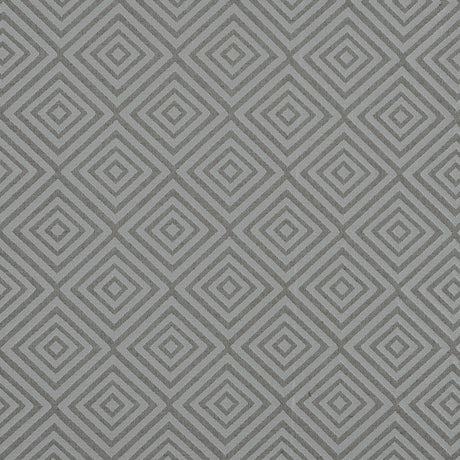 Beige and White Diamond Patterned Jacquard