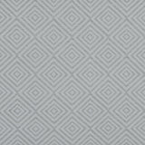 Gray and Off-White Diamond Patterned Jacquard
