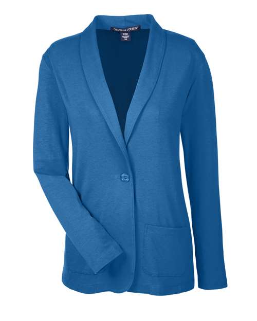 Devon & Jones Women's Perfect Fit Shawl Collar Cardigan