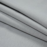 Off-White Chevron Upholstery Woven