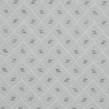 White and Gray Diamond Patterned Jacquard
