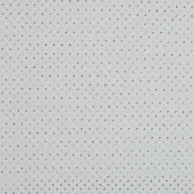 White and Gray Diamond Patterned Jacquard