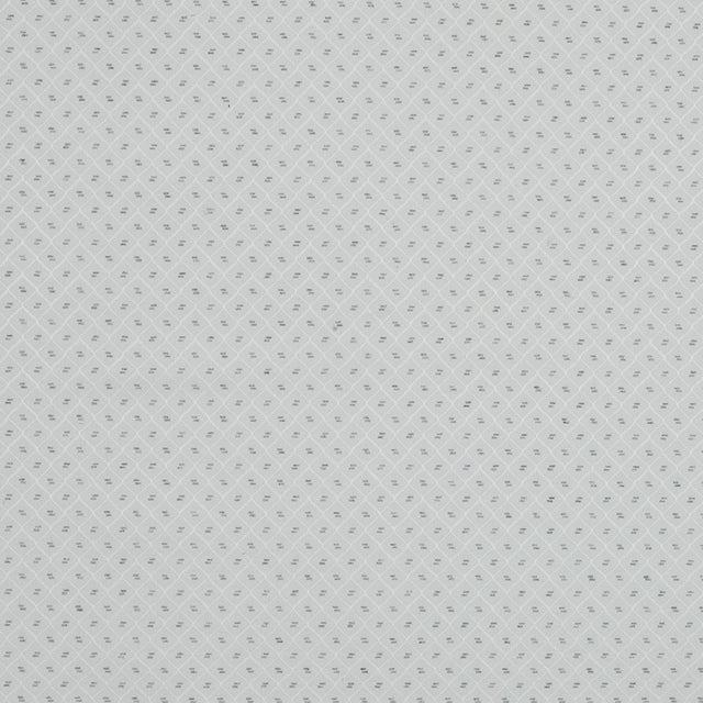 White and Gray Diamond Patterned Jacquard