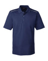 CORE365 Men's Radiant Performance Piqué Polo with Reflective Piping