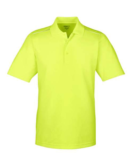 CORE365 Men's Radiant Performance Piqué Polo with Reflective Piping