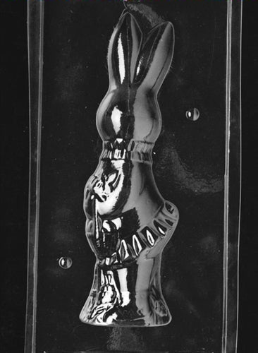 3D Jumbo Girl Bunny Chocolate Mold - Back - LPE302B