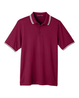 Devon & Jones Men's CrownLux Performance Plaited Tipped Polo