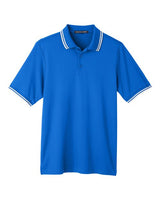 Devon & Jones Men's CrownLux Performance Plaited Tipped Polo