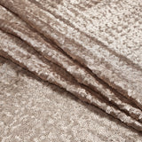 Mariah Champagne Baby Sequins on Mesh