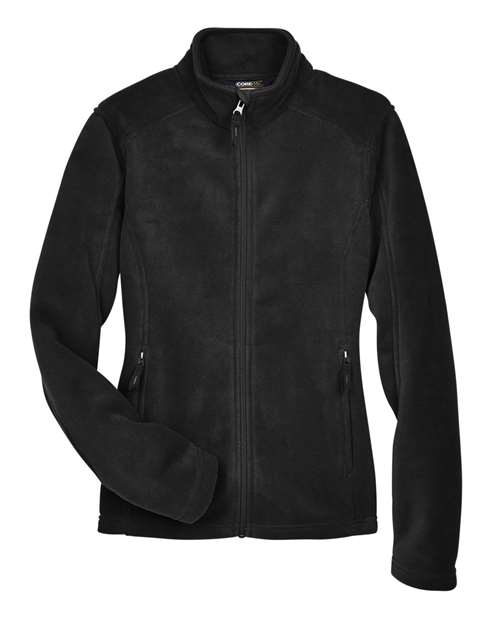CORE365 Womens Journey Soft Warm Fleece Jacket plush cozy fleece zip up jacket