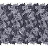 Pavement Gray Venise Lace Trim - 6"