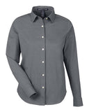 Devon & Jones Women's CrownLux Performance Spencer Poplin Dress Shirt