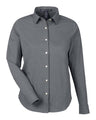 Devon & Jones Women's CrownLux Performance Spencer Poplin Dress Shirt