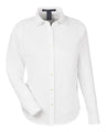 Devon & Jones Women's CrownLux Performance Spencer Poplin Dress Shirt