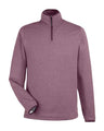 CORE365 Men's Venture Heathered Stripe Quarter-Zip Pullover