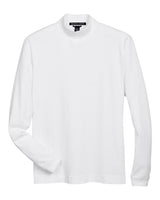 Devon & Jones Unisex Sueded Jersey Mock Neck T-Shirt