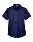 CORE365 Women's Optimum Short Sleeve Twill Shirt