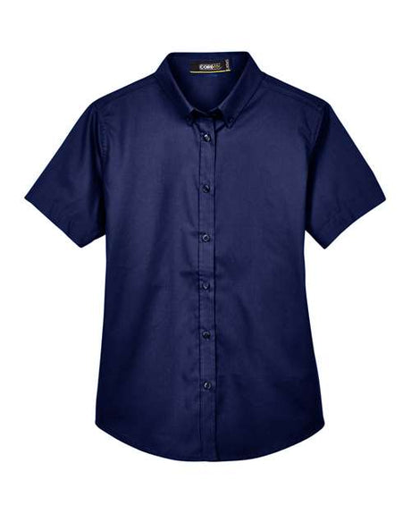 CORE365 Women's Optimum Short Sleeve Twill Shirt