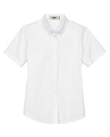 CORE365 Women's Optimum Short Sleeve Twill Shirt
