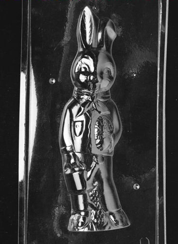 3D Jumbo Boy Bunny Chocolate Mold - Front - LPE303A